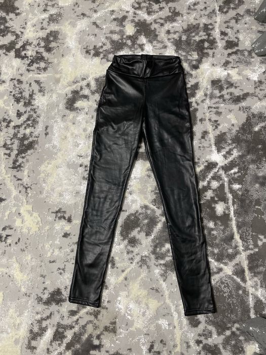 Лосини з еко-шкіри