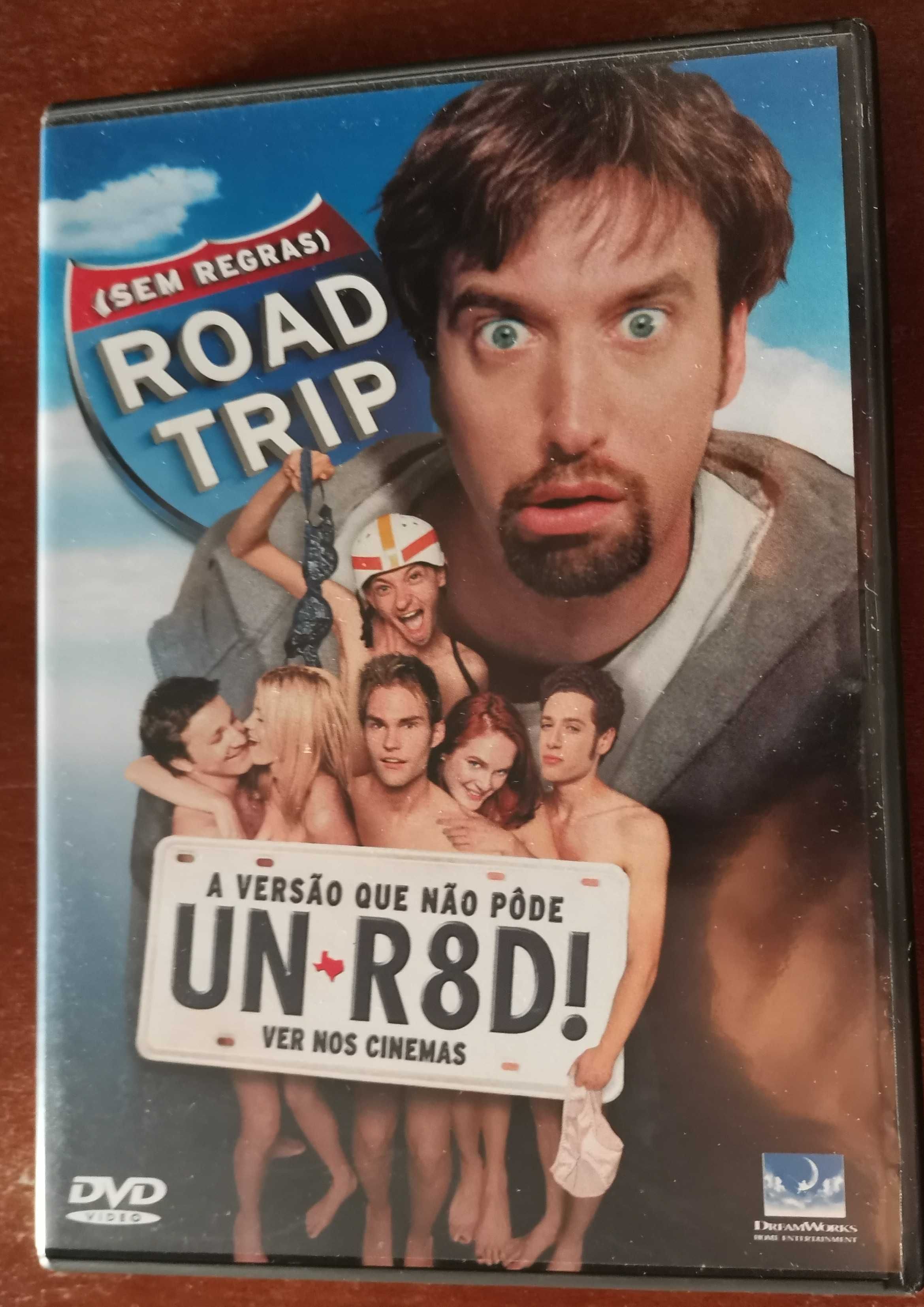 Filmes DVD Sem Regras Roadtrip Dias de Loucura Old School conjunto