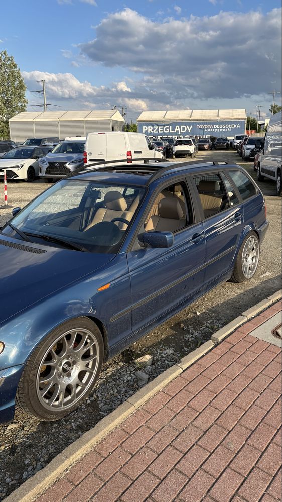 BMW E46 318i touring topasblau niski przebieg drugi właściciel w kraju
