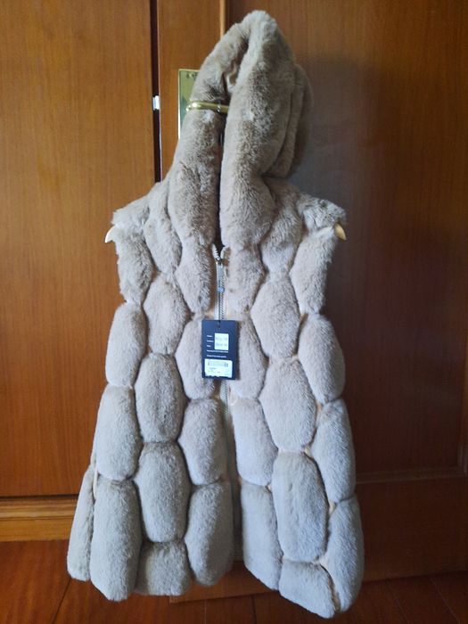 Colete de pêlo NOVO  - tam. M