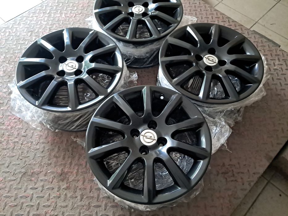 Alufelgi 16 Opel Astra H Corsa D E 4x100 Czarne