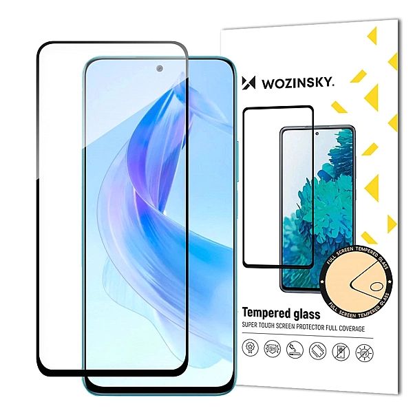 Wytrzymałe szkło hartowane Wozinsky Full Glue do Honor 90 Lite/X50i na