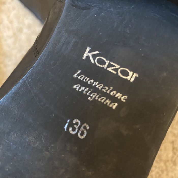 Kozaki KAZAR ze skóry koźlęcej 36r.