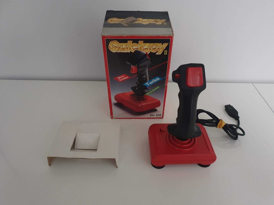 Joystick Quickjoy II Turbo SV-124, rzadki w pudełku, retro