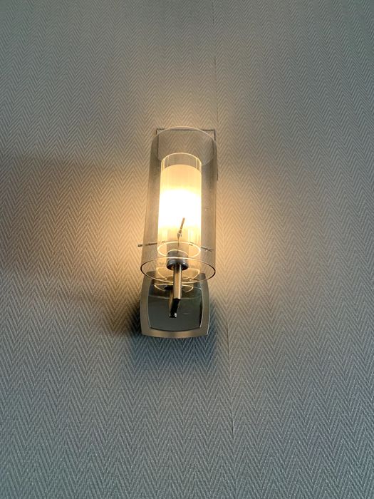 Candeeiro Interior Cinzento de Parede para Sala