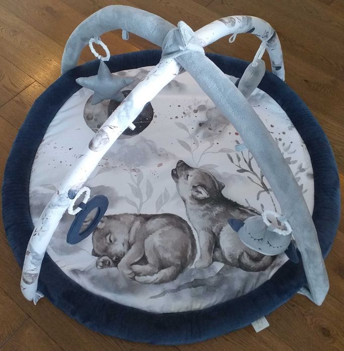 Używana mata edukacyjna BabySteps z pokrowcem