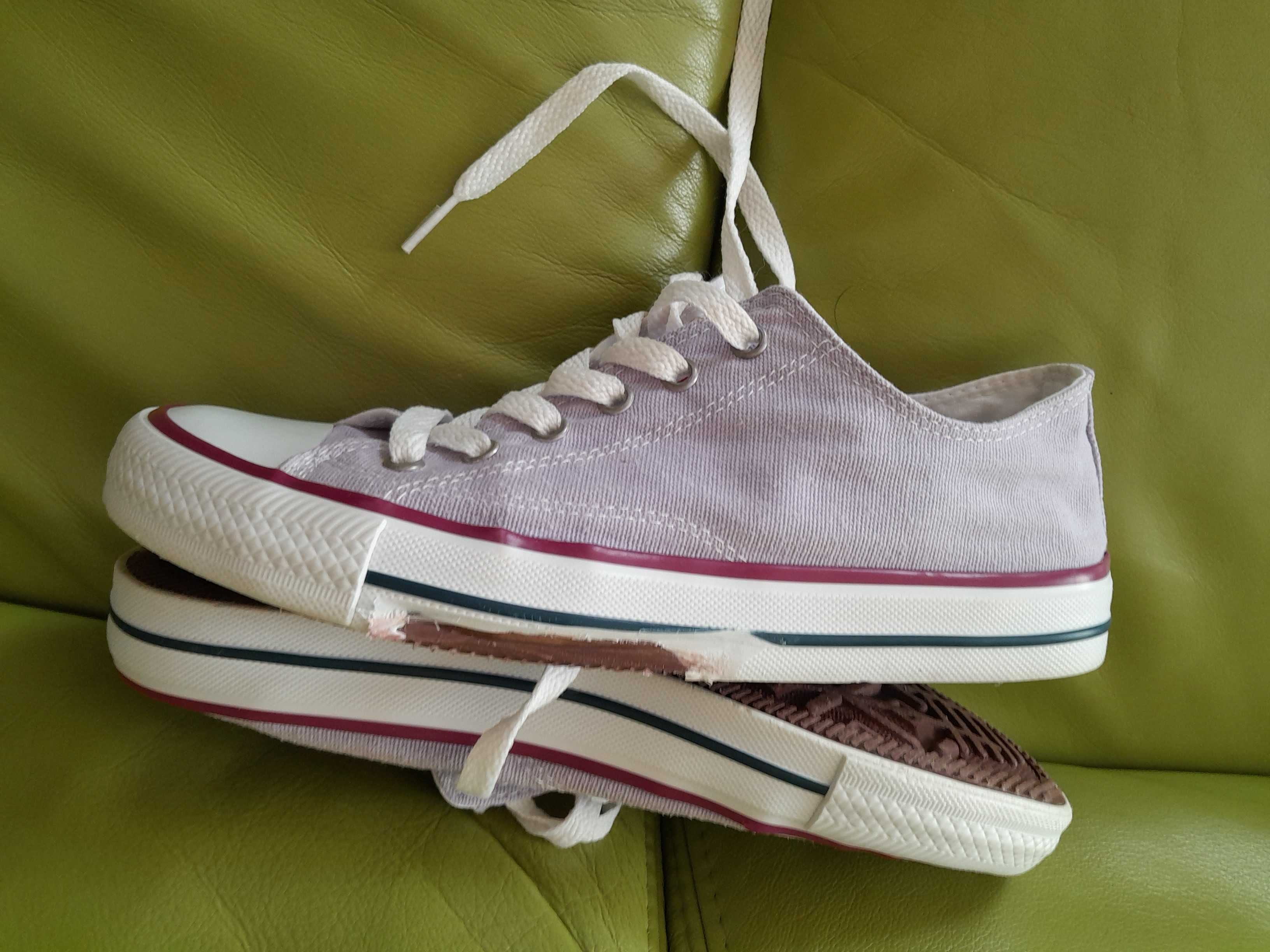 Converse fioletowe