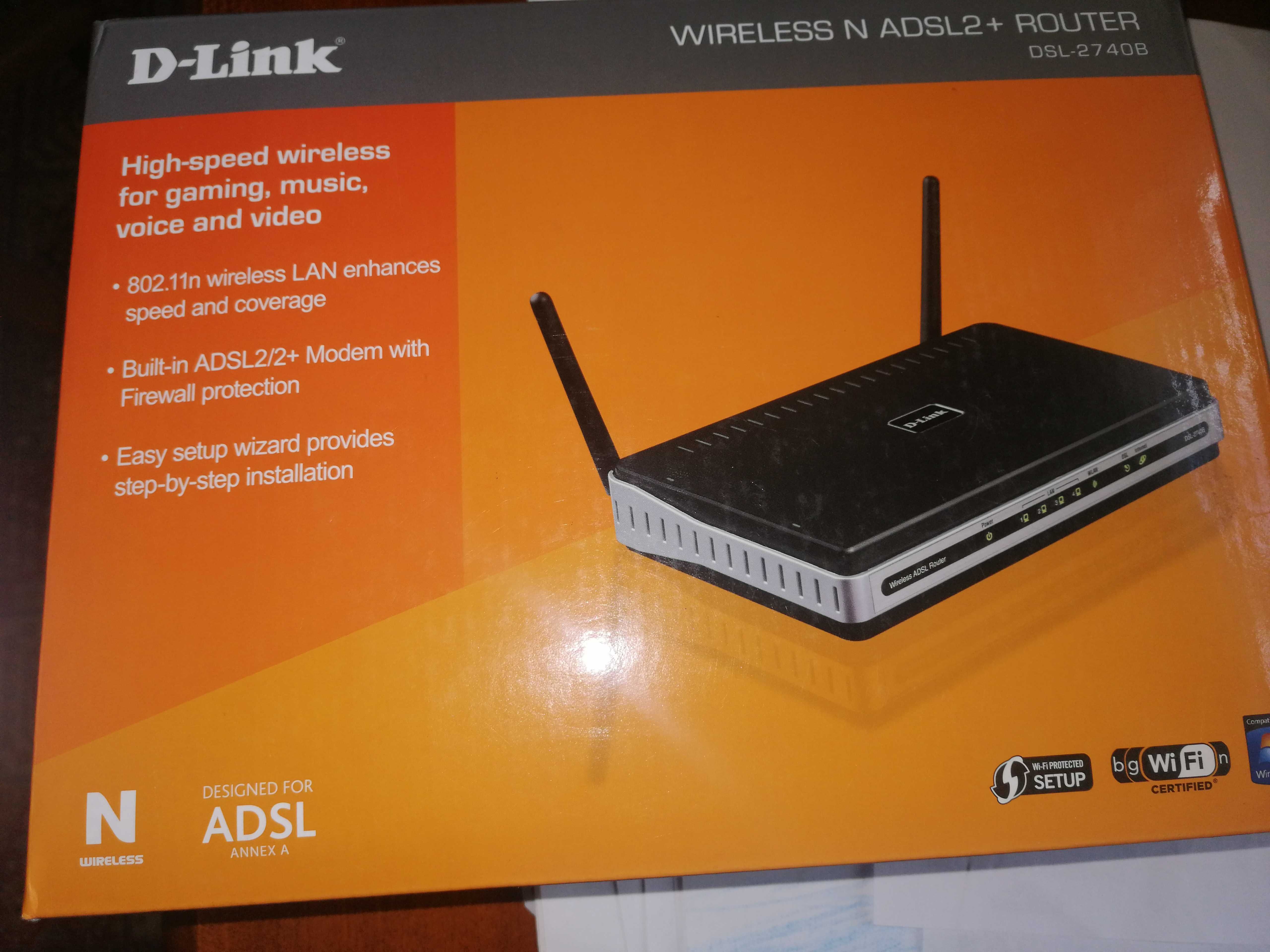 ROUTER D-LINK dsl-2740B Adsl 2+