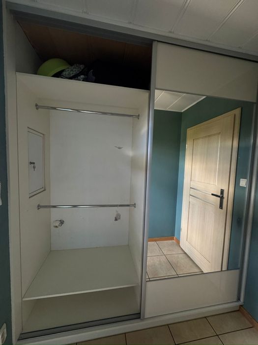 Szafa przesuwna wnękowa do zabudowy sze.207cm wys.250cm gł.70cm