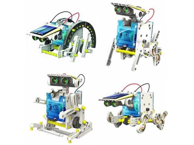Robot Solarny Edukacyjny Zestaw Konstrukcyjny 14w1