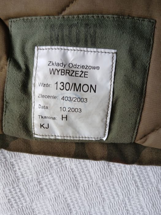 Męska kurtka militarna moro XXL/3XL z odpinaną podpinką