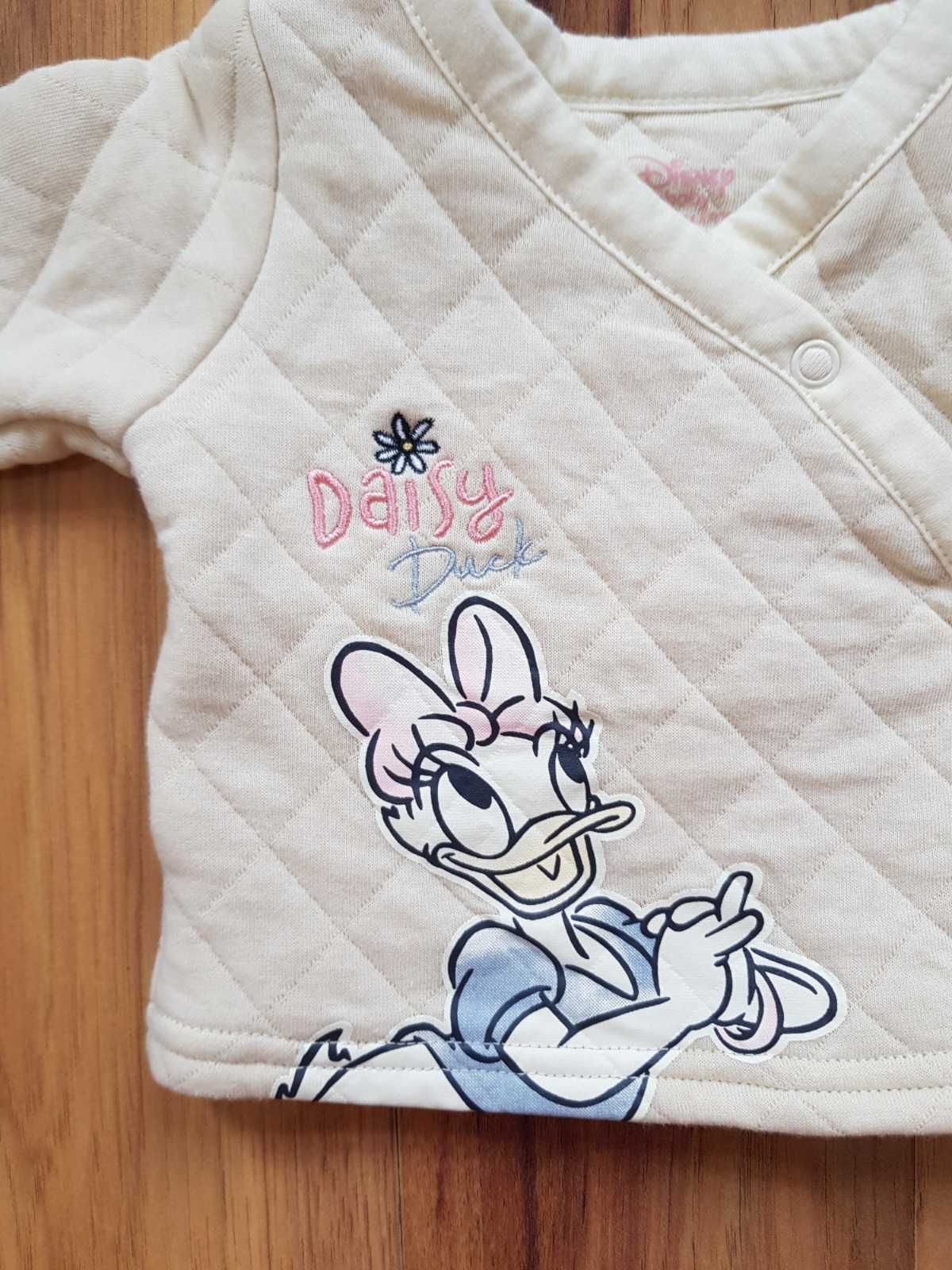 Beżowa  bluzka Kaczka Daisy kurtka Disney Baby  3,4 kilo 50 cm bluza