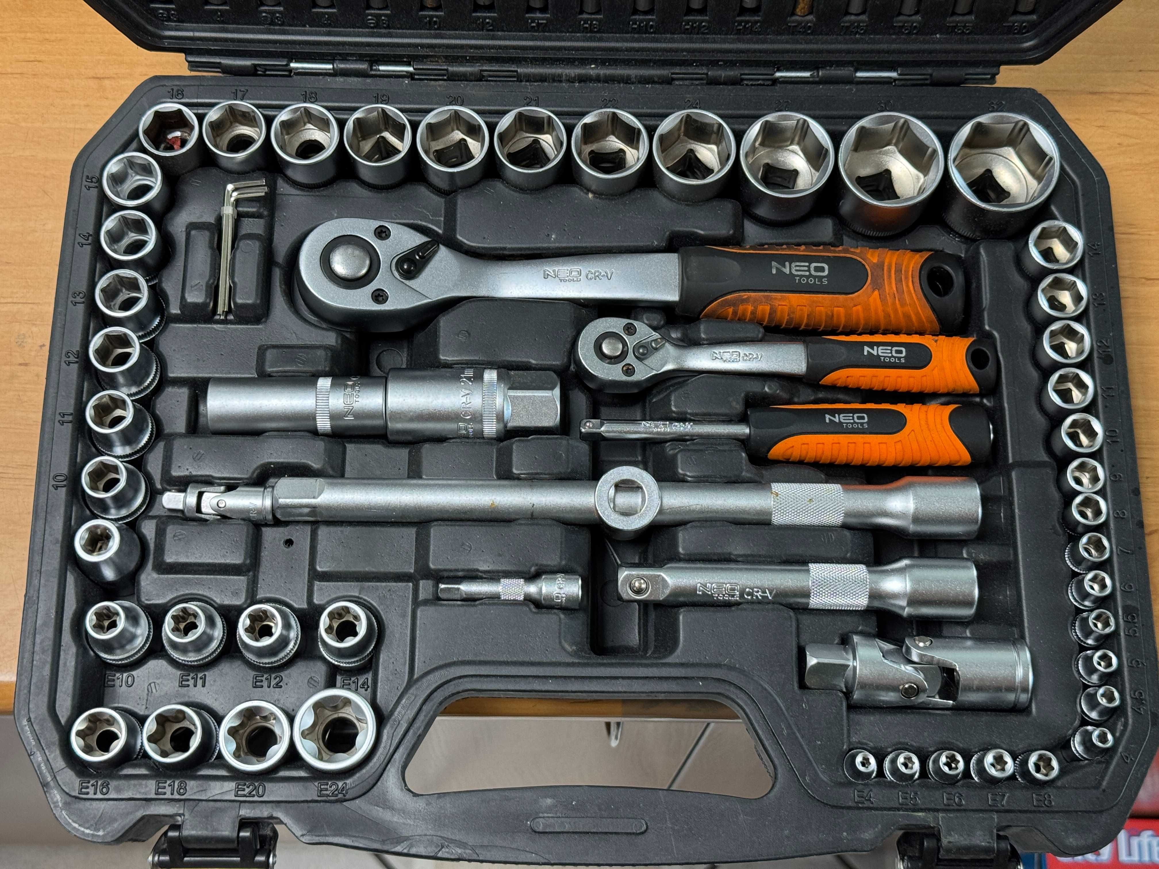 Zestaw kluczy Neo Tools 108 elementów