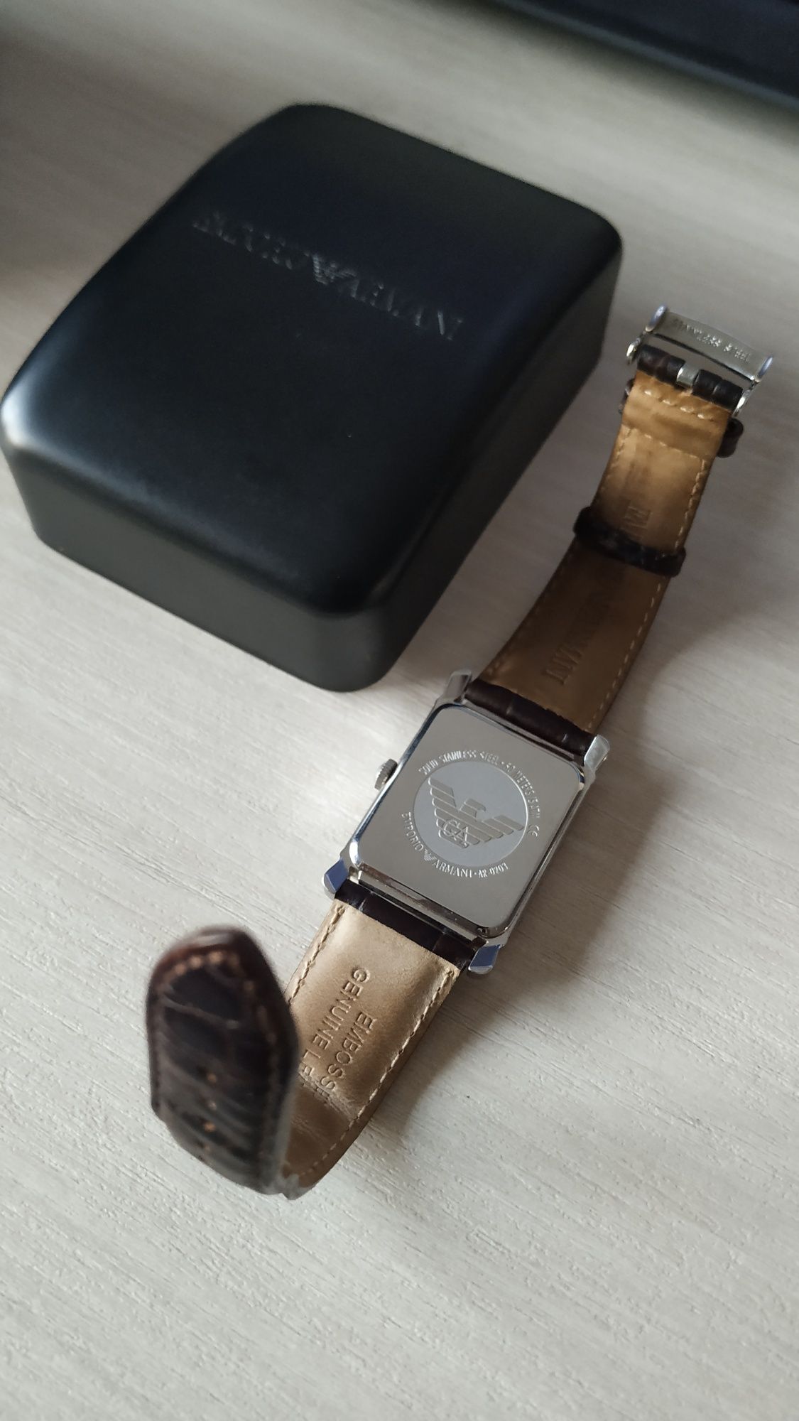 Relogio Classico Armani AR 0203 Vintage Genuino