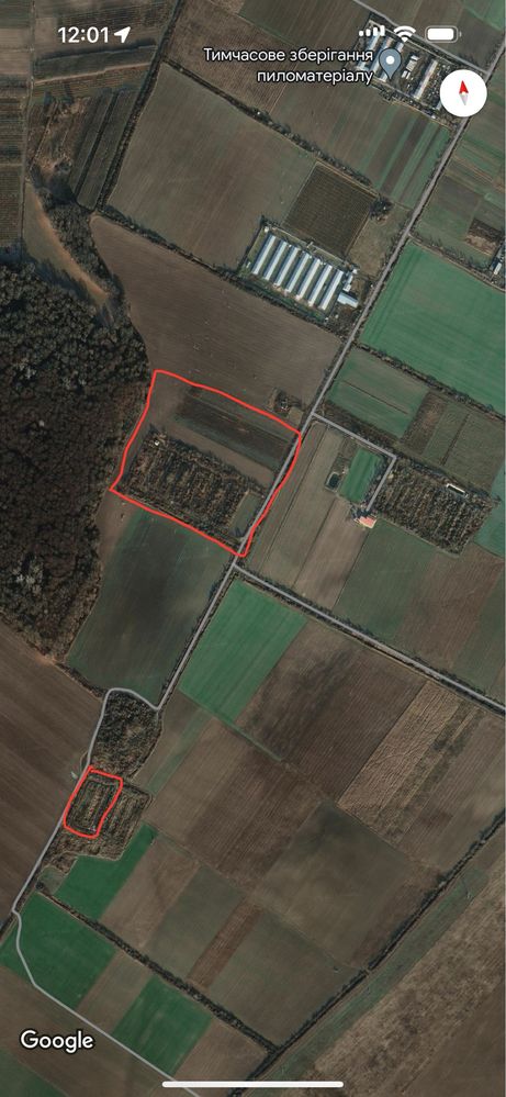 Продаж ділянки 6га Концово