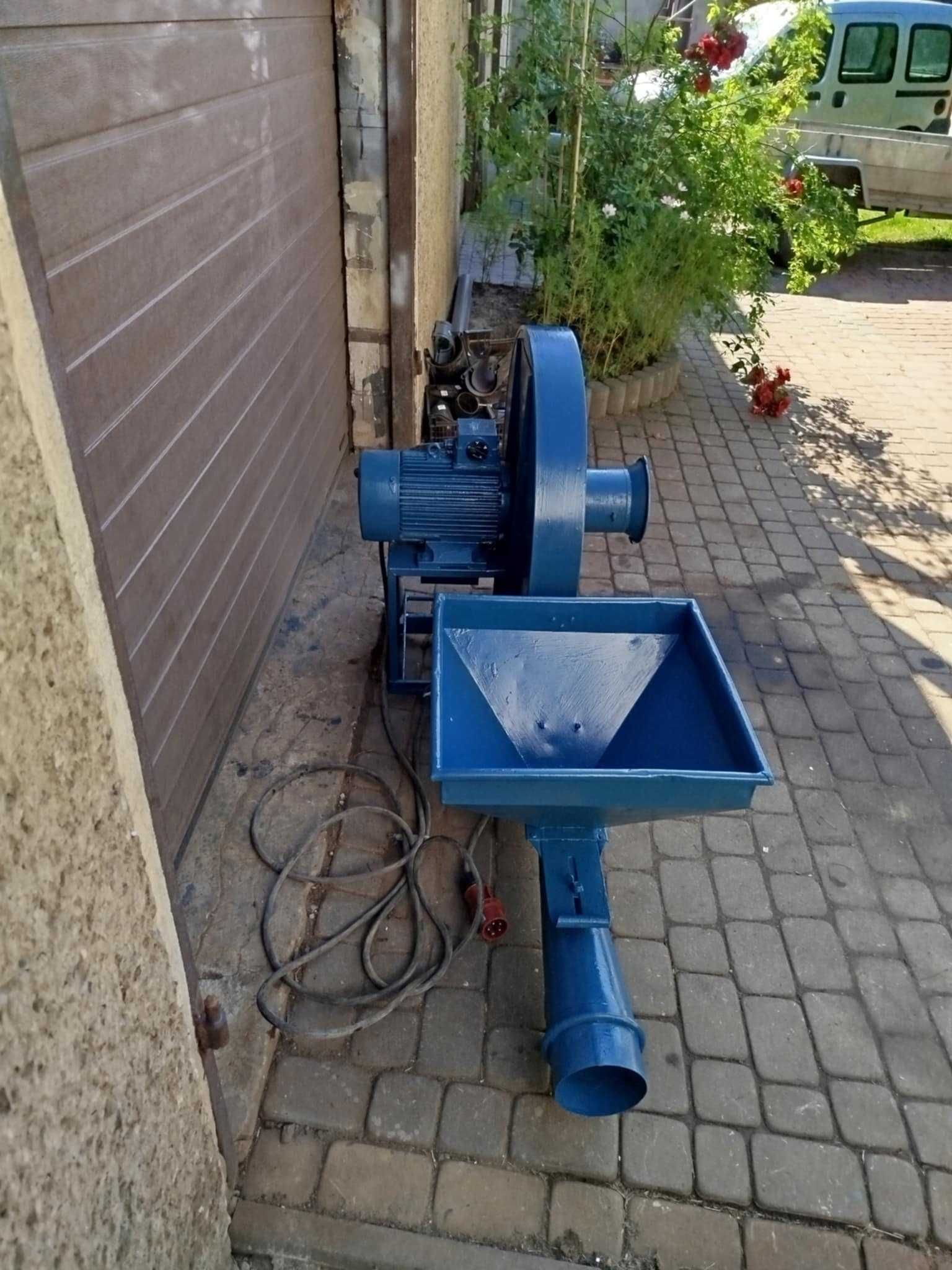 Dmuchawa do zboża Kongskilde i peletu 7.5kw idealna do bina