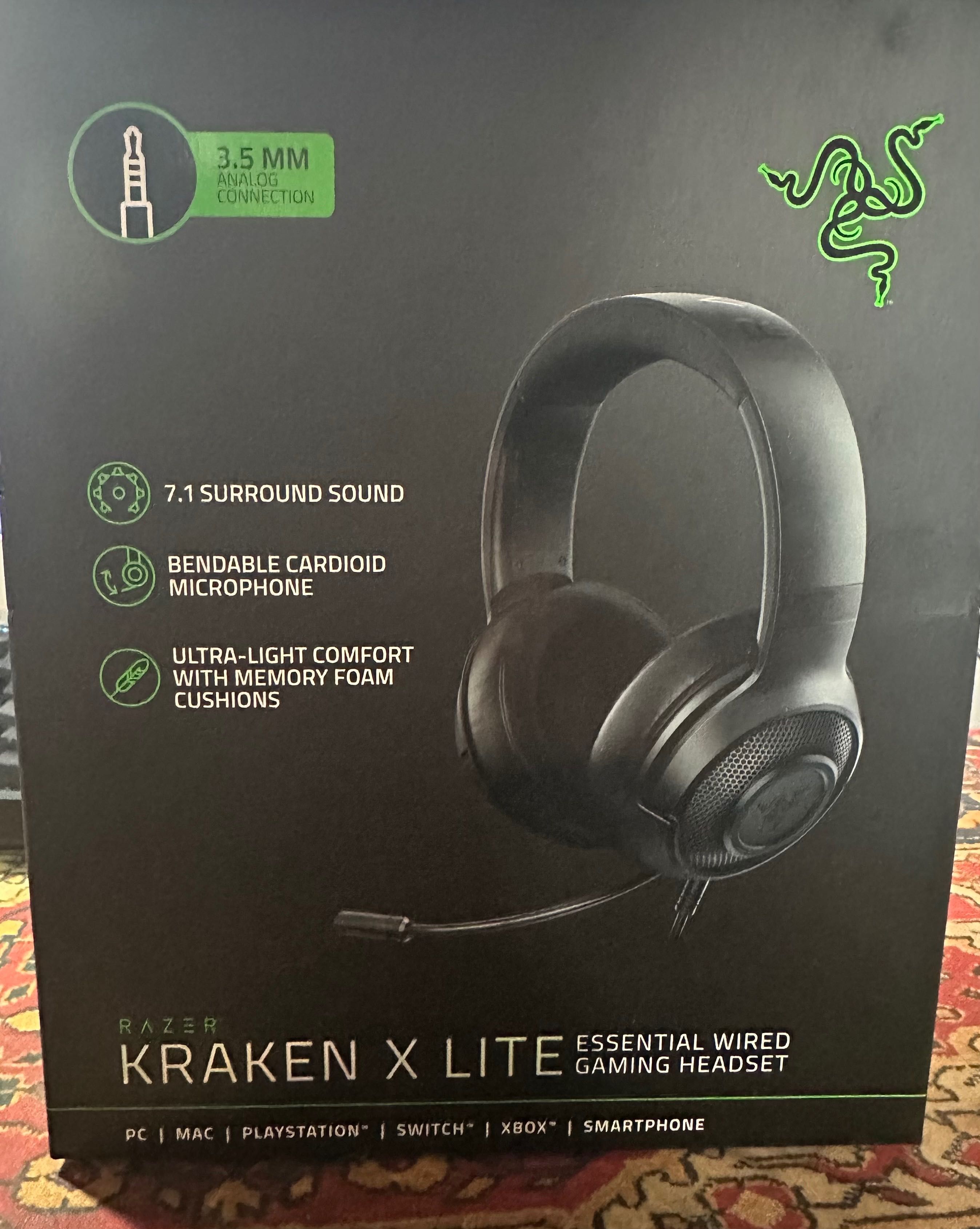Razer Kraken X Lite – Essential Wired Gaming Headset