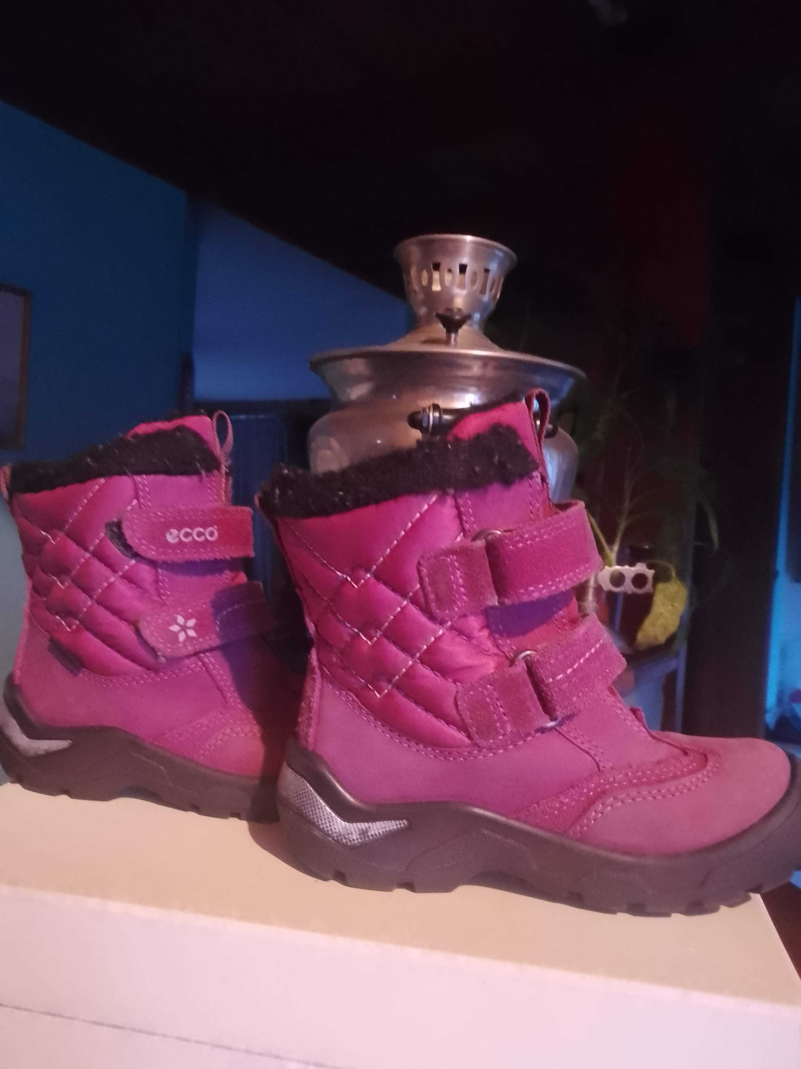 Buty zimowe, kozaki sportowe Ecco, rozm. 25