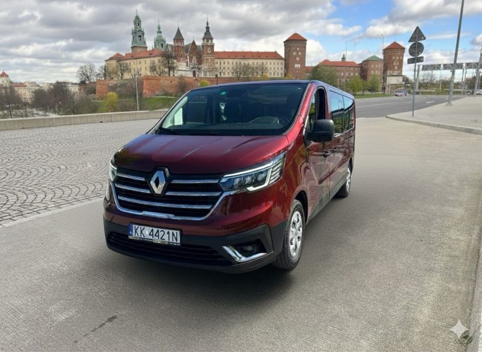 WYPOŻYCZALNIA - Bus Renault Trafic Long 9-cio osobowy AUTOMAT