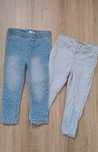 2szt jeansów roz 92