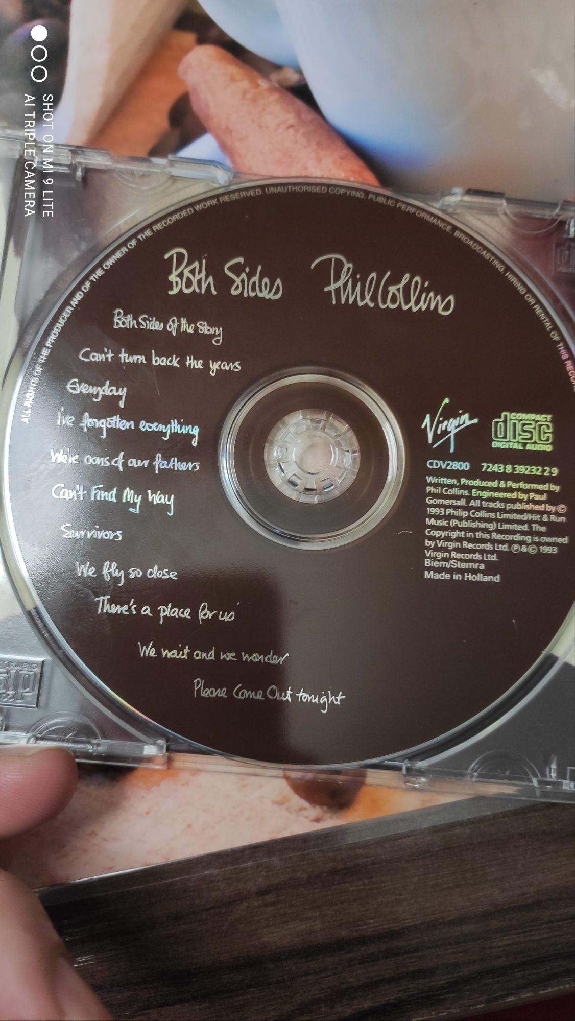 Phil Collins "Both sides" 1993