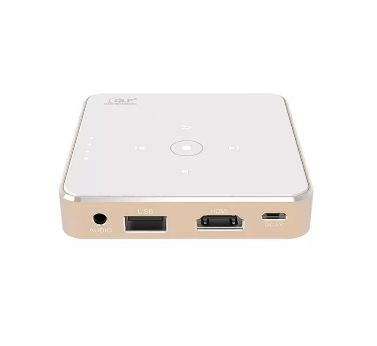 Projetor led DLP + Bateria incorporada (novos em caixa)