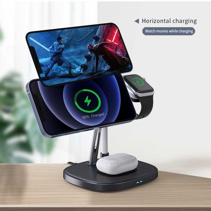 Бездротовий зарядний пристрій Choetech 4-in-1 Magnetic Wireless
