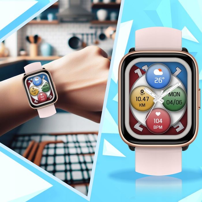 Smartwatch Zegarek Menu Damski Połączenia Polskie Sport Męski Pl Puls