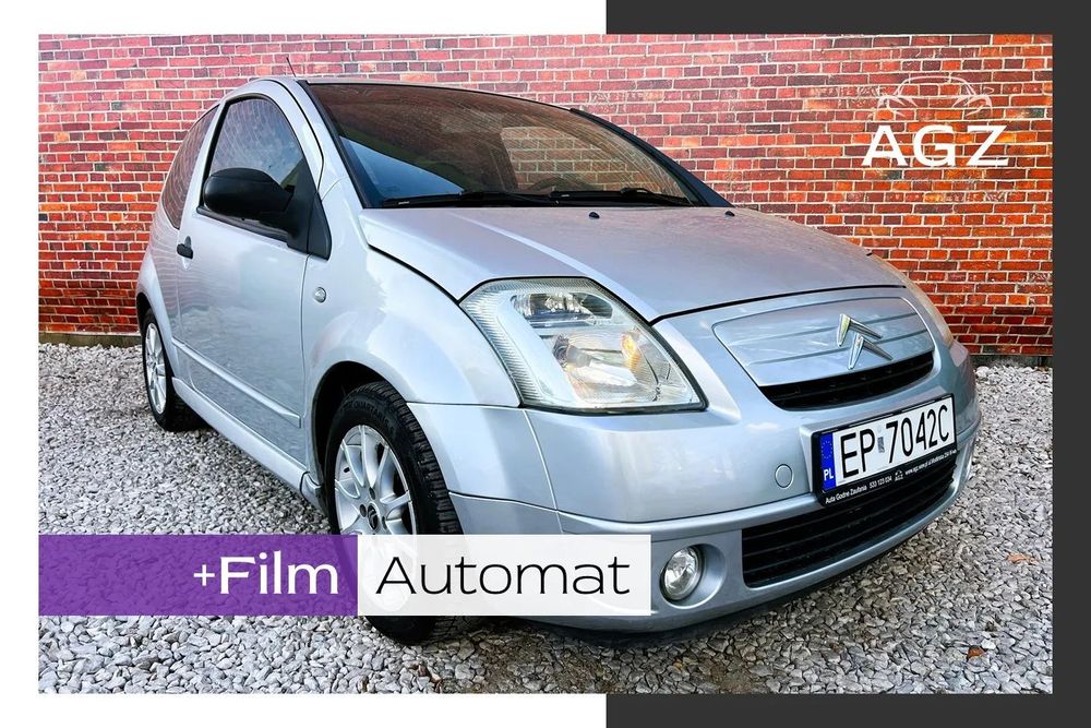 Citroën C2 Automat Alu czujniki łopatki, 12mcy.gwar Warszawa #VWLV