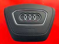 AUDI E-TRON A6 S6 RS6 C8 A7 4K A8 4N D5 Q7 4M LIFT Q8 4M8 PODUSZKA KIEROWCY SKÓRA NOWA oryginalna OKAZJA !!!