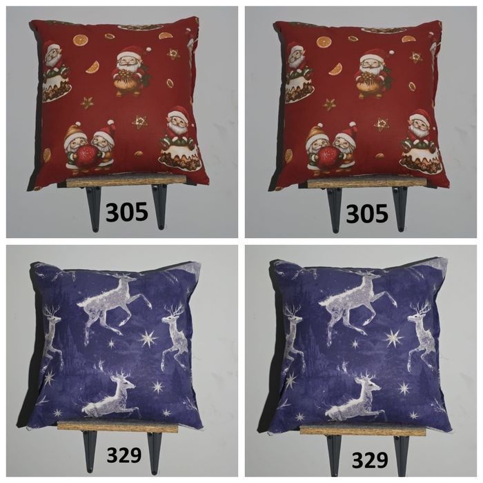 Zestaw świątecznych poszewek 4 szt