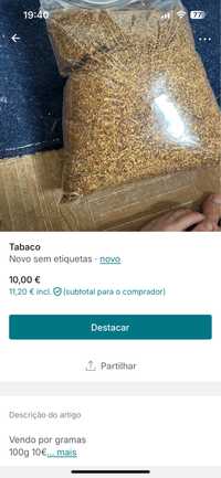 Tabaco é muito bom