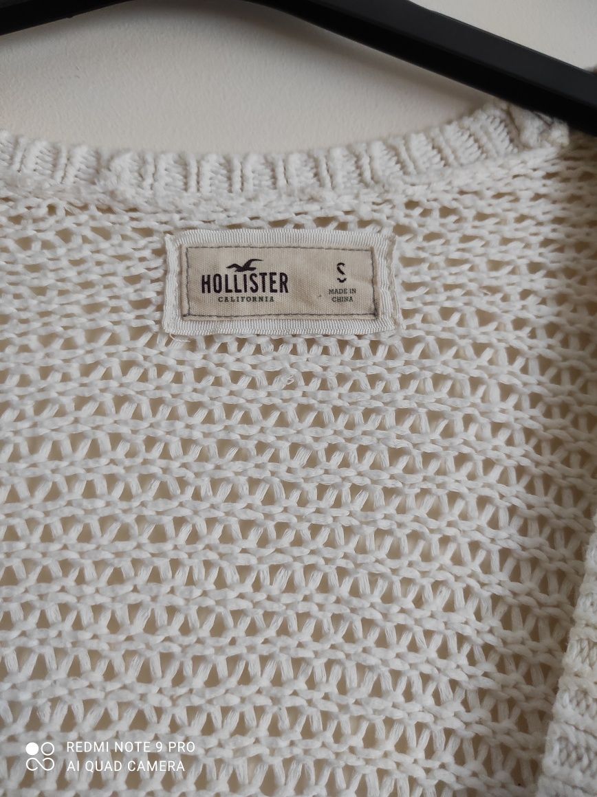 Hollister Co. Ażurowy sweterek biały damski S
Pre-owned
Kardigan