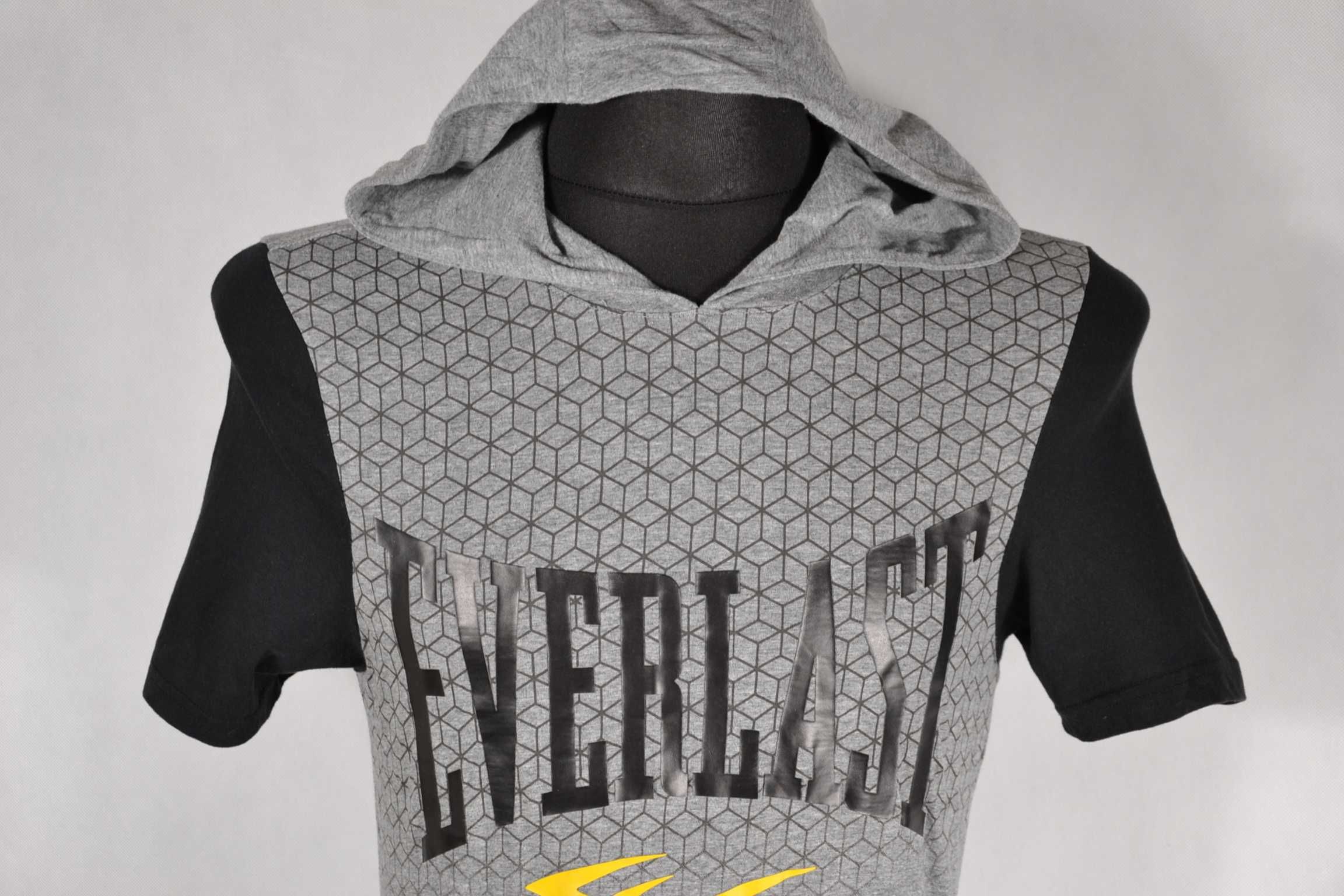 EVERLAST Koszulka Męska z Kapturem M Oryginalna Super Stan Bawełna