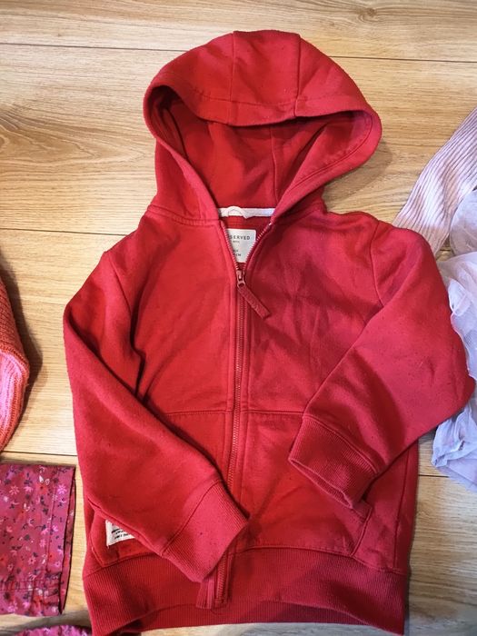 Zestaw 110/116/ spodnie Bluzka Sukienka sweter spódnica legginsy