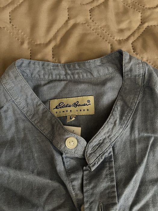 Чоловіча рубашка, розмір L, 100% котон