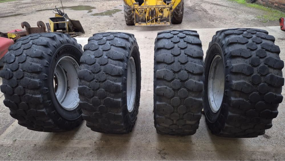 Шини б/у з дисками  460/70R24 MICHELIN BIBLOAD 159A8/159B 18PR TL
