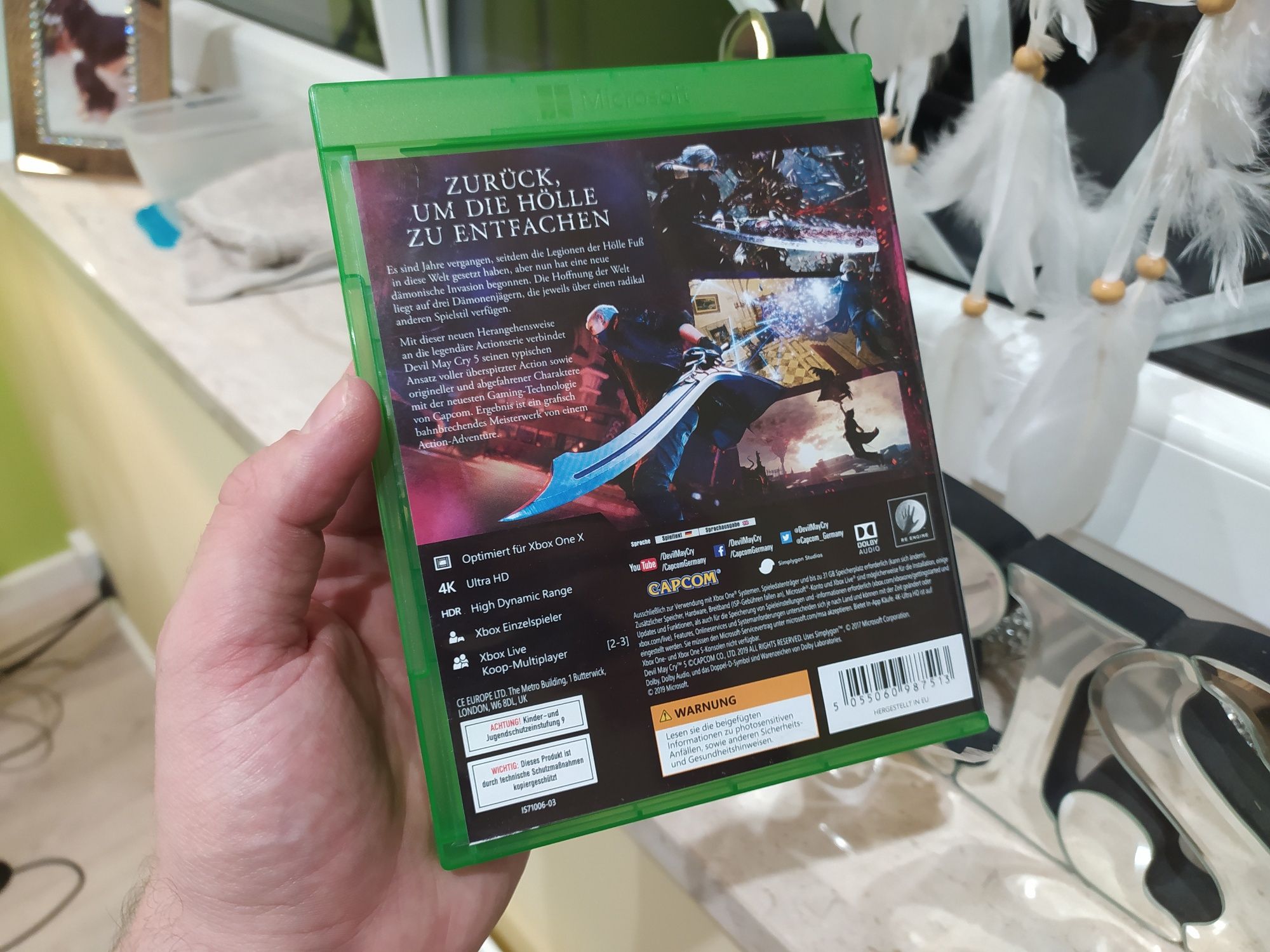 Devil May Cry 5 Xbox One S X / Series X 4K Ultra HD Stan BDB WYSYŁKA