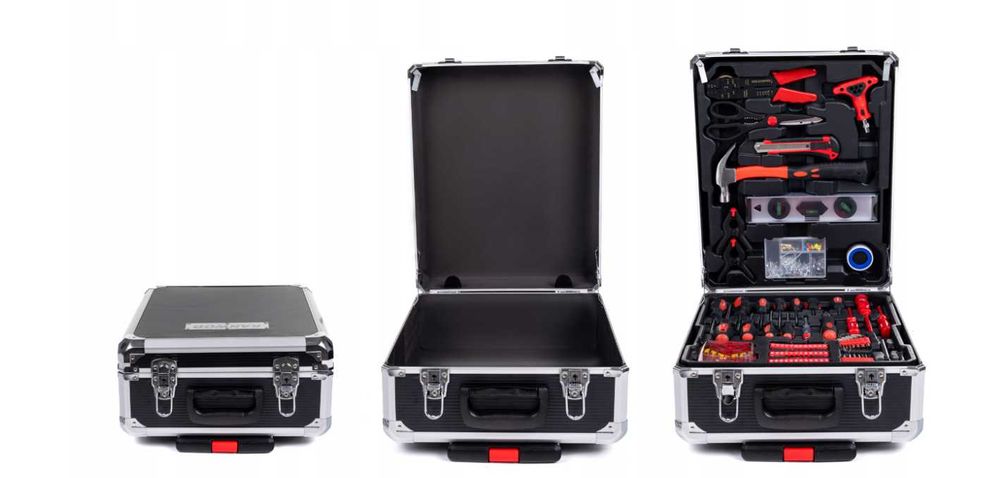 Zestaw Narzędzi • Kluczy • 1000 El • Walizka Narzędziowa •