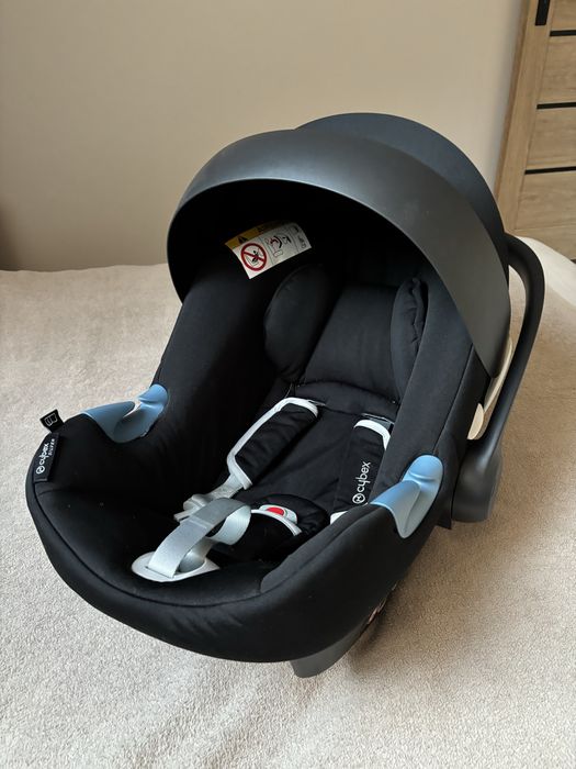 Fotelik do samochodu nosidełko CYBEX SILVER ATON B I-Size czarny