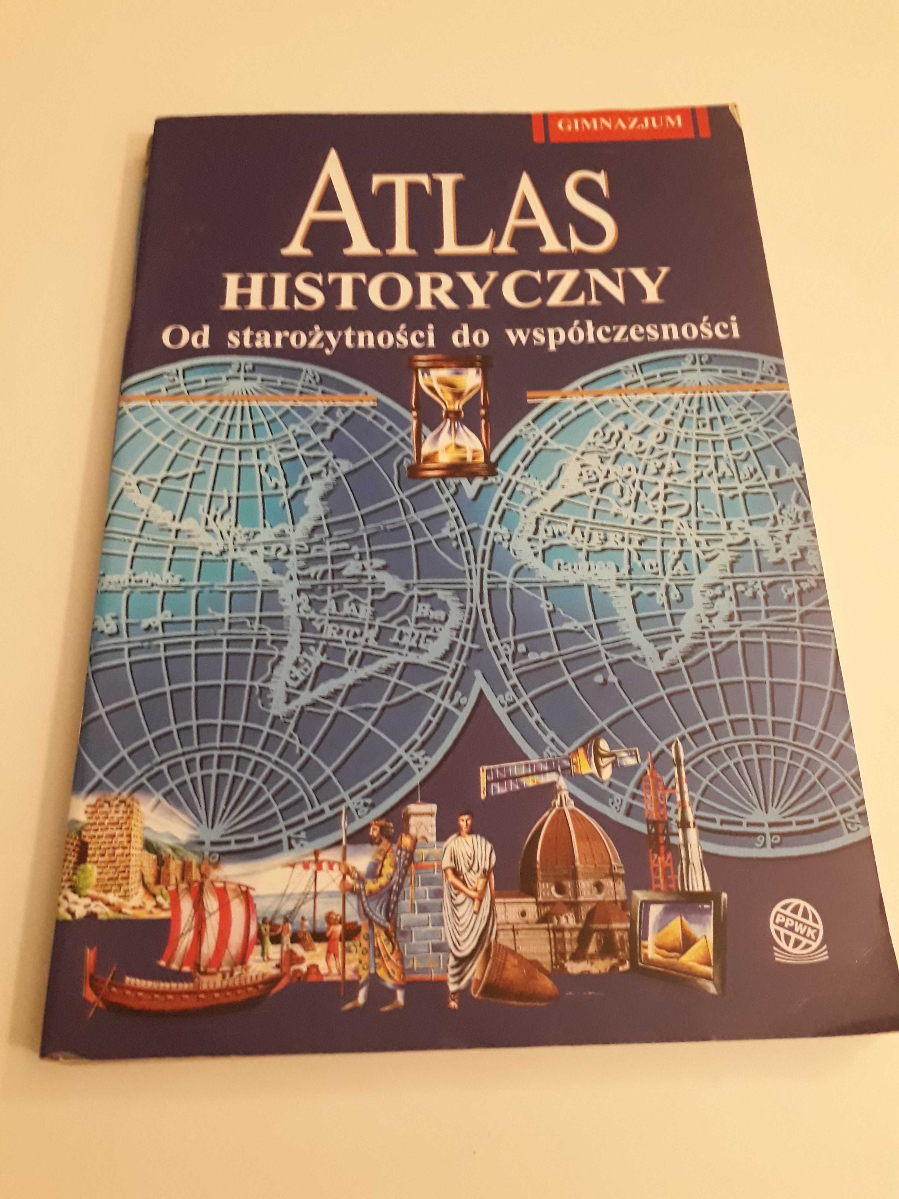 „Atlas historyczny, od starożytności do współczesności. Gimnazjum”