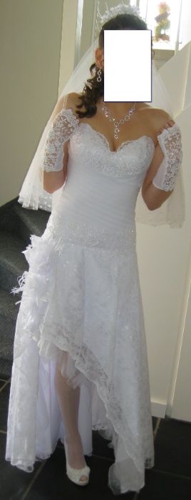 Продам оригинальное эффектное свадебное платье от Карандашевой