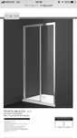 Frontal vidro de duche