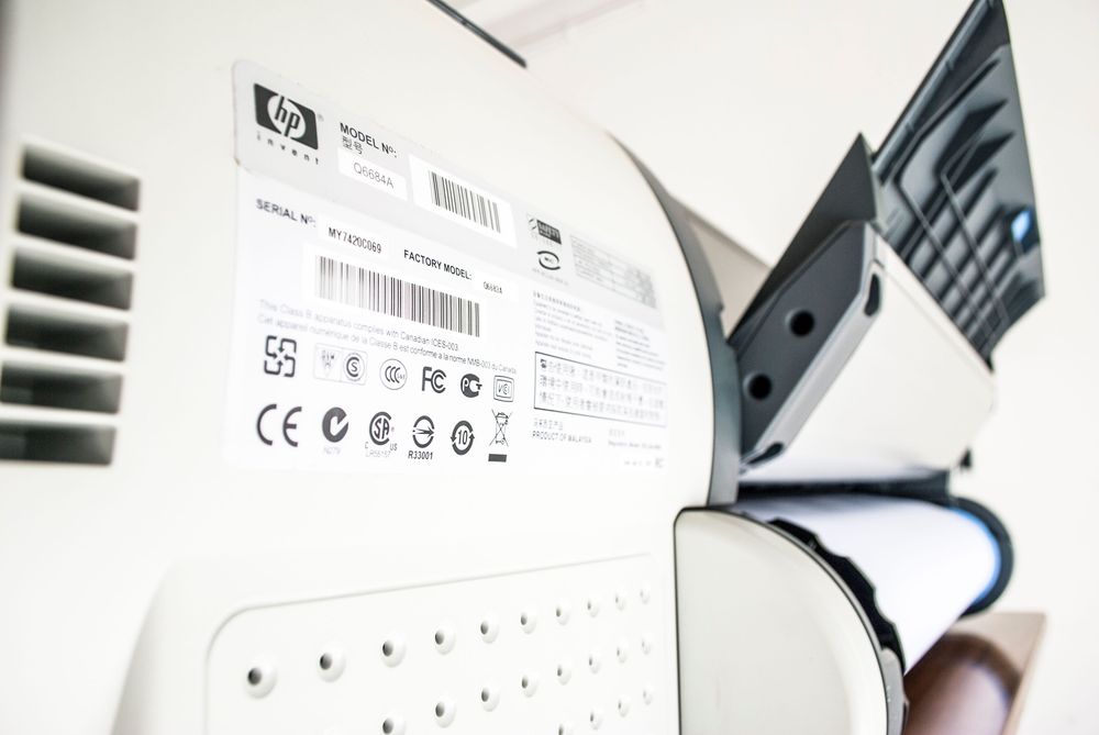 Plotter HP T1100PS 24 / A1 - Impressora Grande Formato