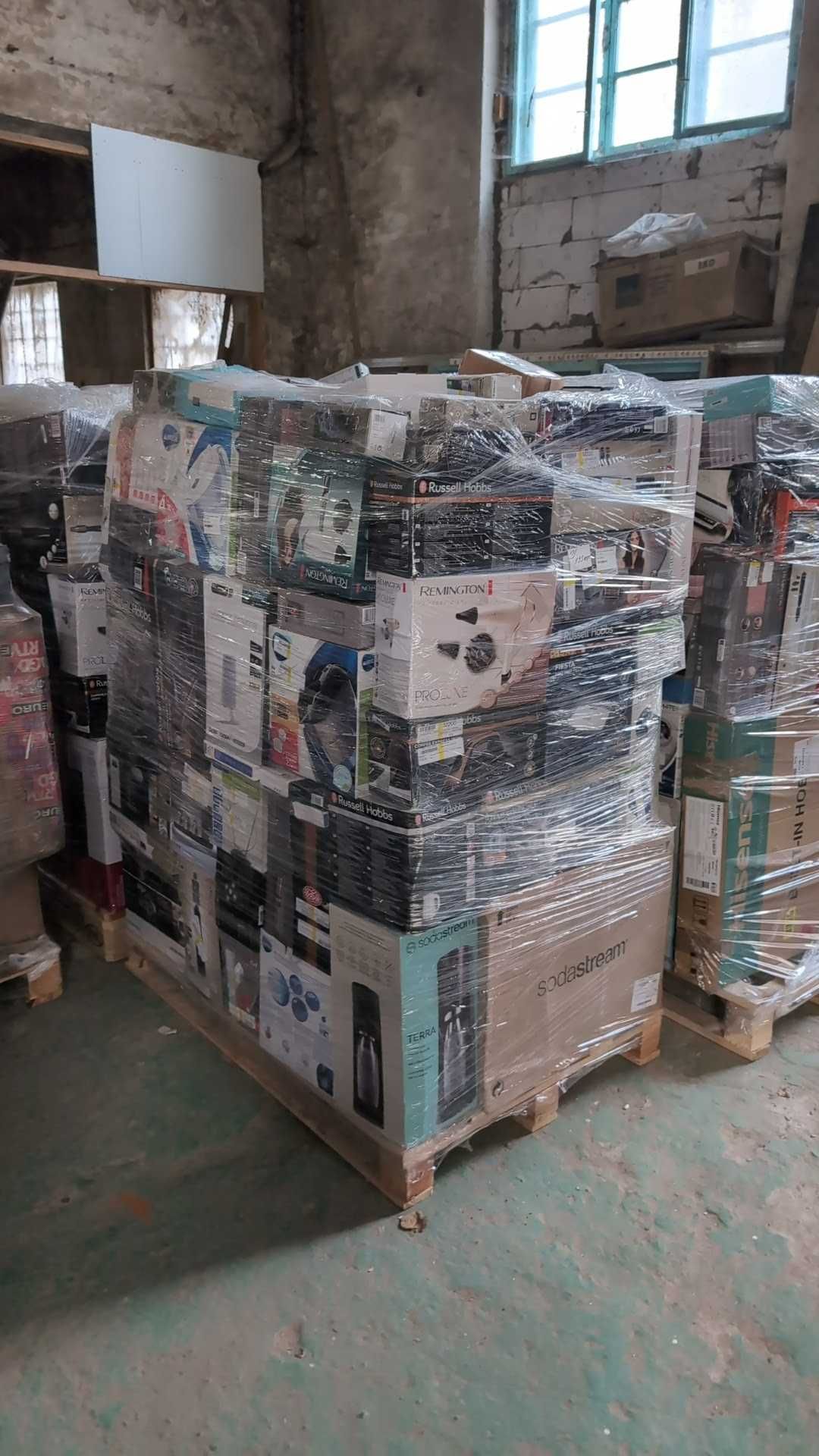 Палета з технікою  амазон мікс товар на вагу A-B-C