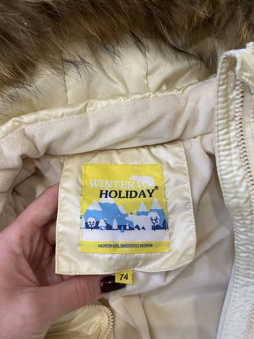 Зимовий комбінезон на дівчинку