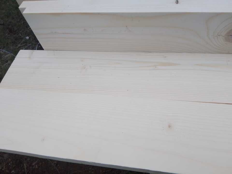 Tarasowa deska 130x9, świerk