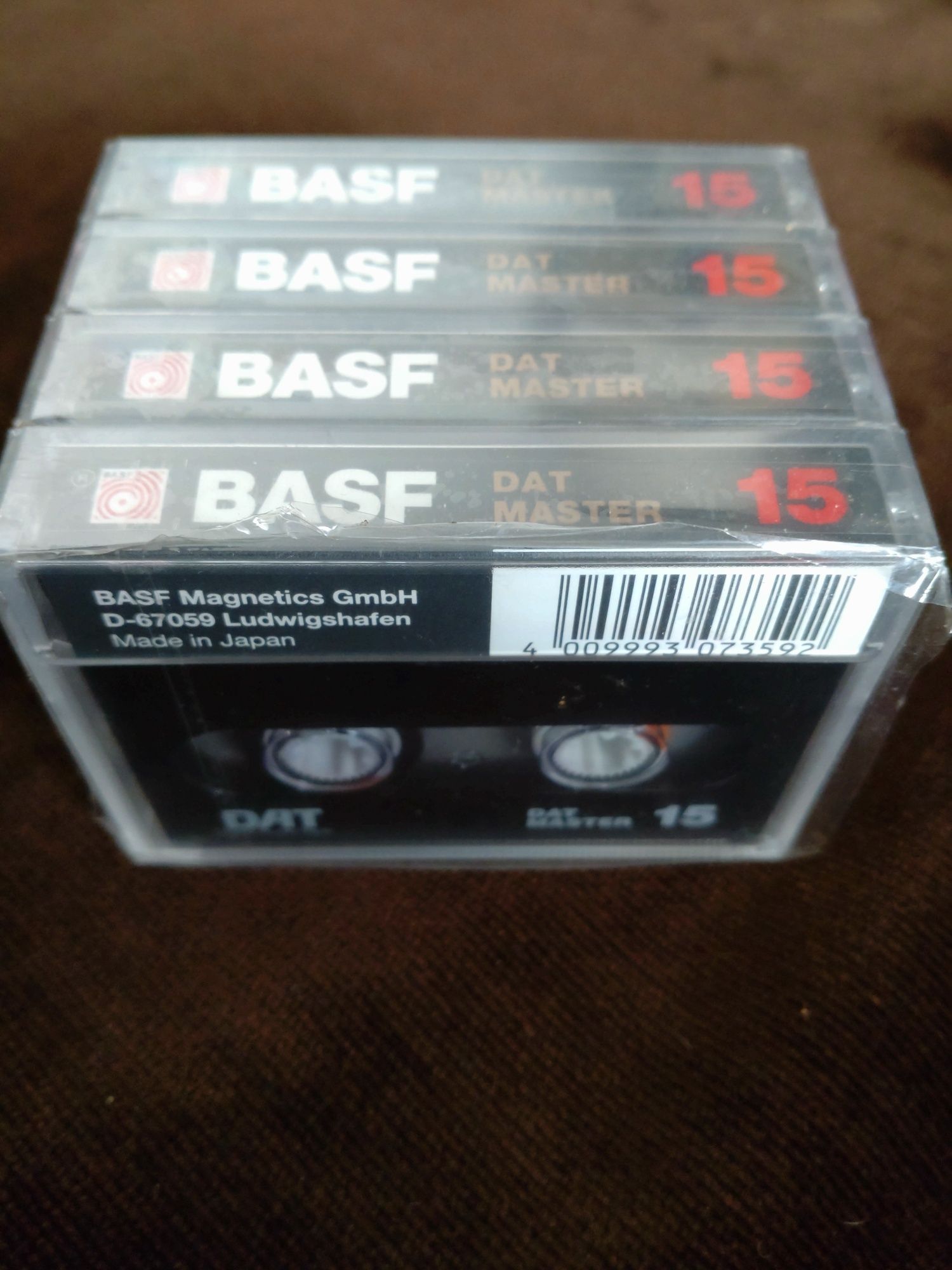 Kaseta audio cyfrowa DAT Master BASF 15 nowa 4szt.