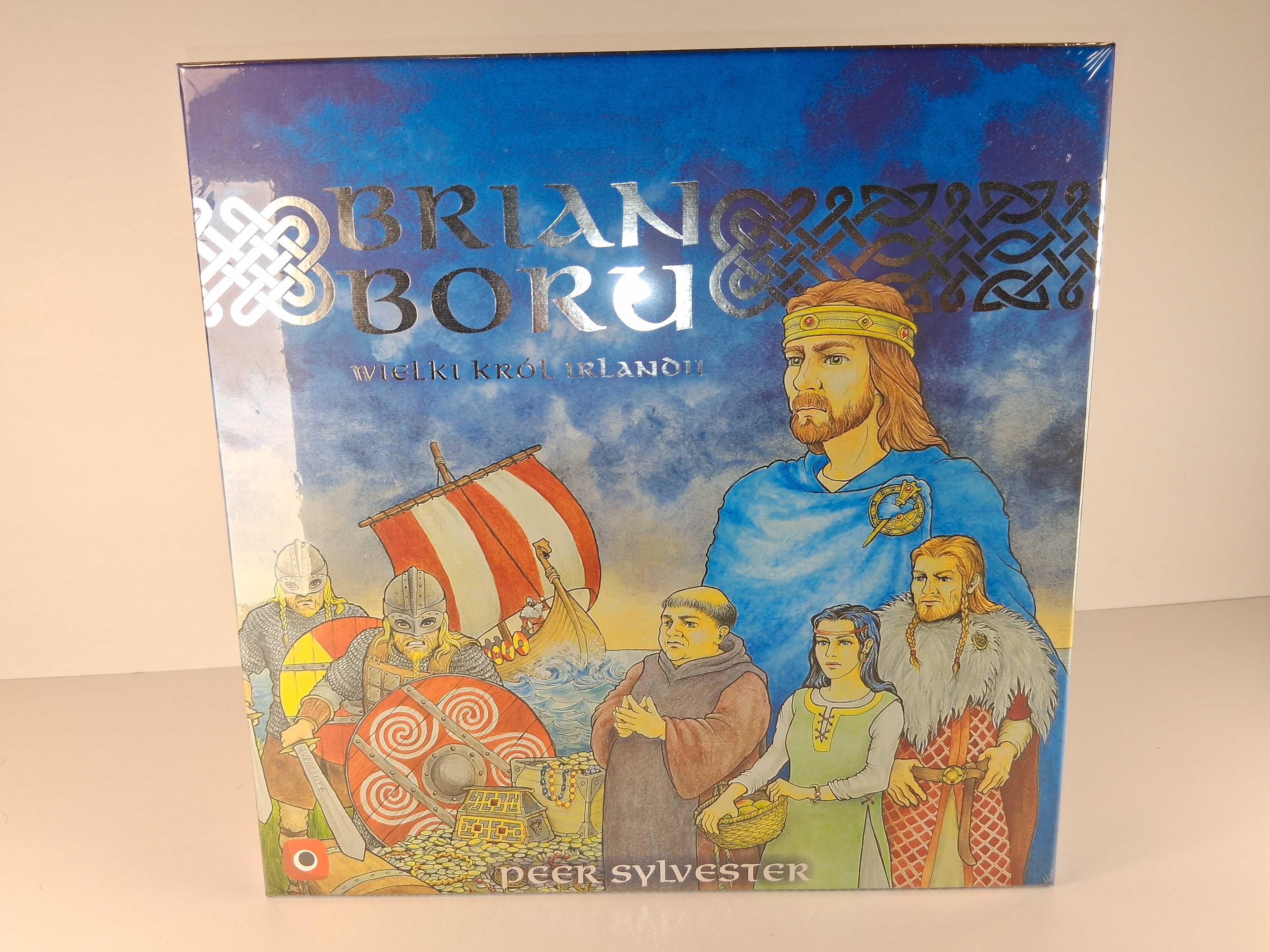 F006 Gra Planszowa Brian Boru Wielki Król Irlandii KAWERNA Nowa