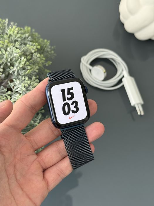 Apple Watch 6 44mm Blue годинник гарантія